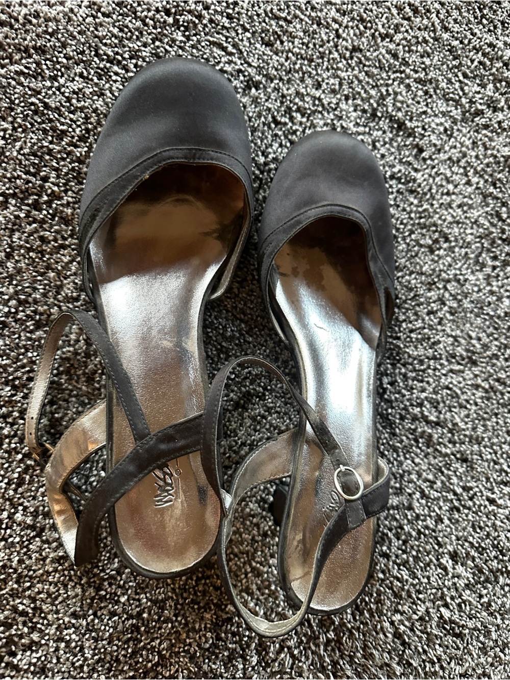 Mossimo Supply Co. Black Slingback Sandals size 11 Date Night